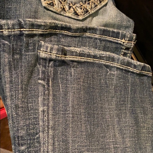 MISS ME Bling Signature Bootcut Jeans Size 26 - Picture 5 of 8